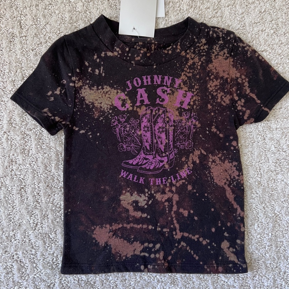 Johnny Cash Kids T-Shirt - 2T